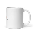Personalised pet name mug reading Personal Assistant, 11oz white glossy ceramic mug, handle on the right